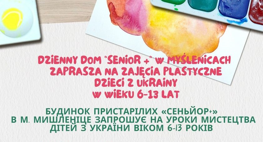 zajęcia plastyczne dla dzieci z Ukrainy