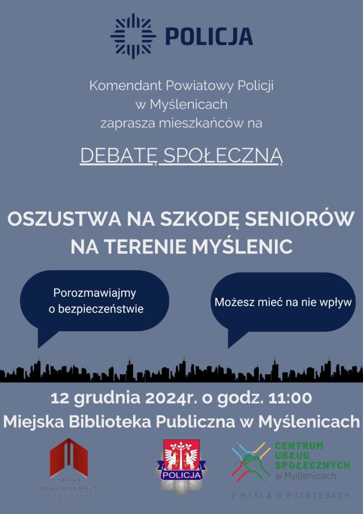 Zaproszenie Na Debatę Społeczną